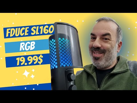 FDUCE SL160 | מיקרופון קונדנסר זול ומחליף צבעים!