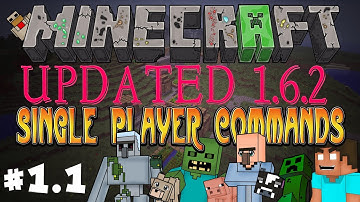 How To Install Single Player Commands & World Edit - Minecraft 1.6.2 - tutorial