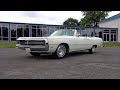 1969 Chrysler 300 Convertible in White & Engine Sound on My Car Story with Lou Costabile