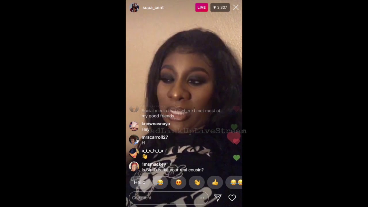 Supacent on IG Live!! 12-01-18