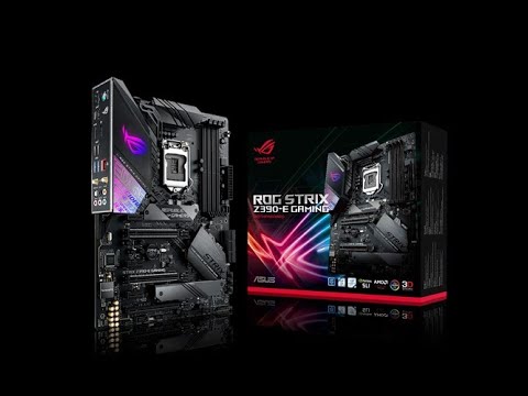 ASUS ROG STRIX Z390-E GAMING Motherboard Unboxing and Overview