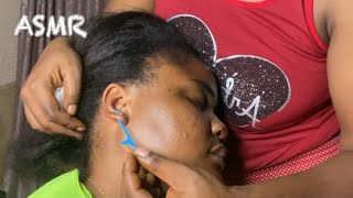 ASMR✨DENTAL FLOSSING YOUR DIRTY EARS