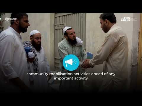 Cross-border coordination between Afghanistan and Pakistan for Polio vaccinations