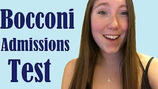 Bocconi Test TIPS &amp; My SAT Score || miLAno