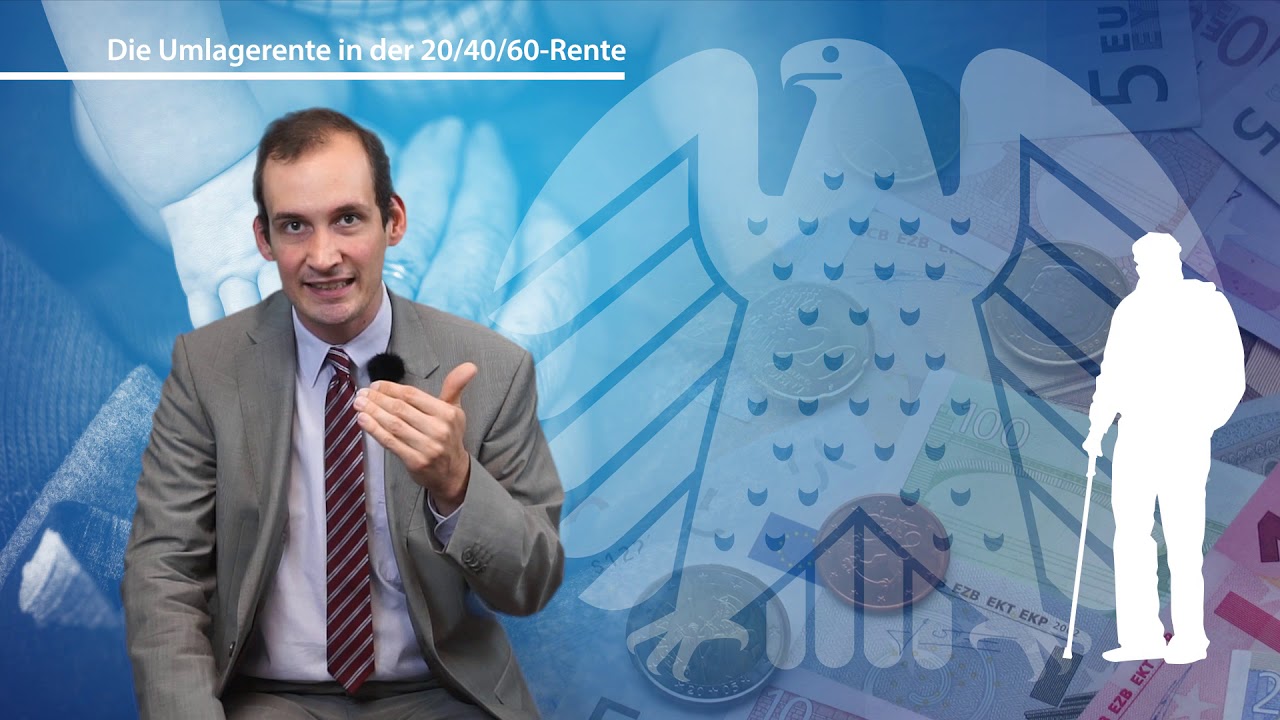 Das Umlagesystem in der 20/40/60-Rente