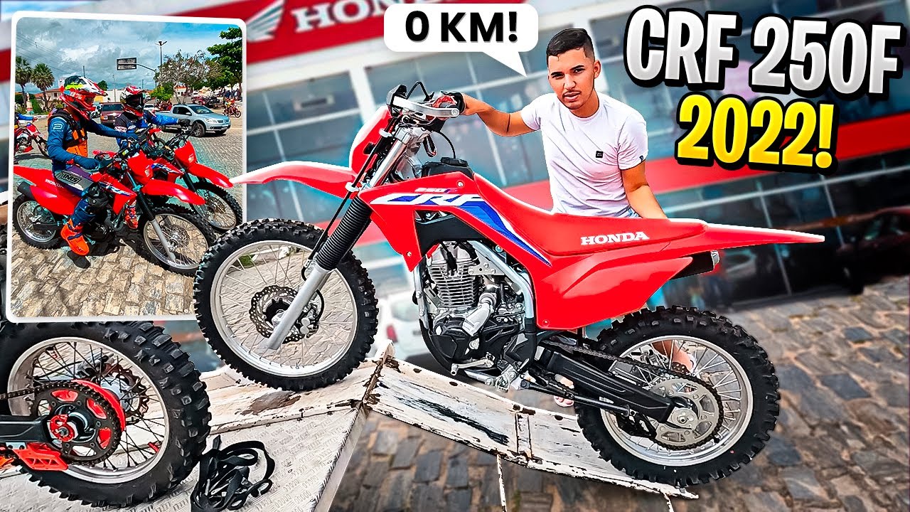 Honda CRF 250F 2022: moto de trilha ganha visual novo, Mobilidade Estadão