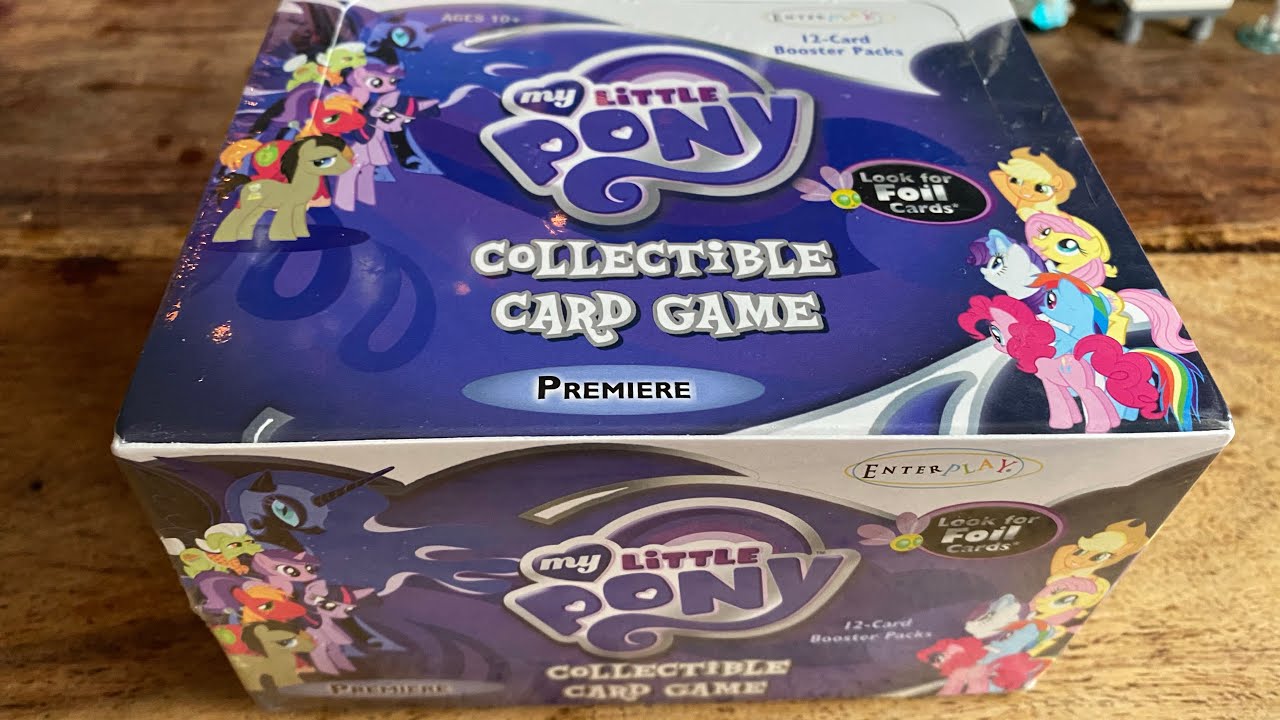 my little pony ccg premiere edition booster box Pony: Collectible Card Game : Toys & Games card Theme Decks (Rainbow Dash My Little Pony Enterplay Collectible