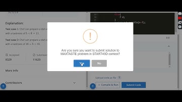 Maximise the Tastiness Solution CodeChef||Starters 49 java