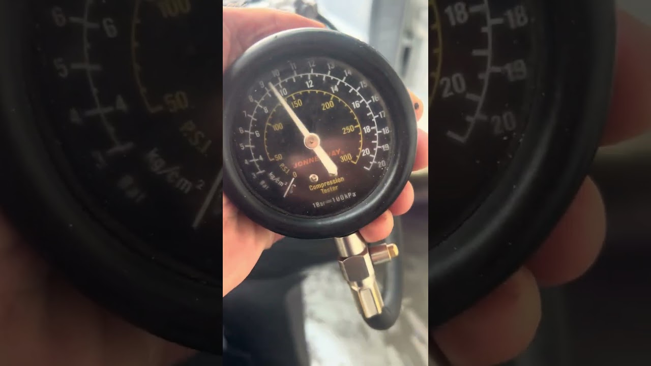 ЗАМЕР КОМПРЕССИИ YAMAHA 15  2 х татная 1