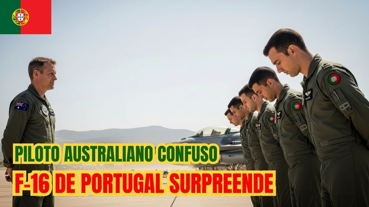Piloto Australiano Confuso: F-16 de Portugal Sem Diferença Mas Estratégia Surpreende