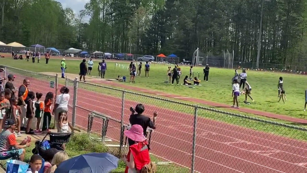 CCYTL Developmental Meet #5 Girls 400m 13-14 Kennesaw Mountain HS Kennesaw Georgia