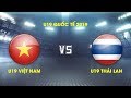 FULL | U19 Việt Nam vs U19 Thái Lan | Giải VĐ U19 Quốc tế 2019 VFF Channel