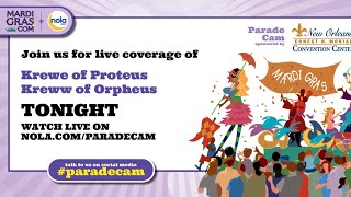Parade Cam: Watch Proteus and Orpheus