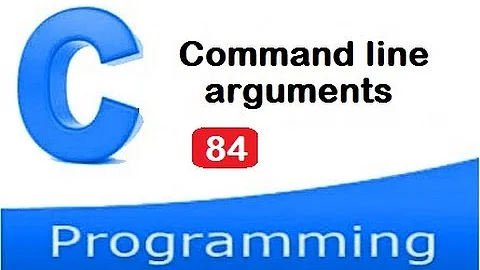 Command Line Arguments in c