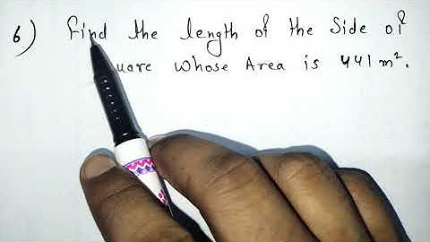 Exercise 5.4 | Q.no. 6 | Squares And Square Roots | Class 8 | Find Square root | ncert | 2023-24 |