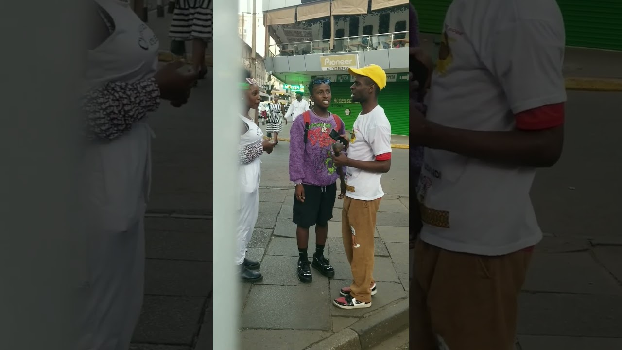 unakuja town kuidle na short 😅😅 