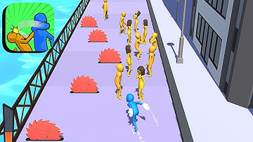 SLAP AND RUN ALL LEVELS GAMEPLAY ANDROID,IOS (LEVELS 3-4)