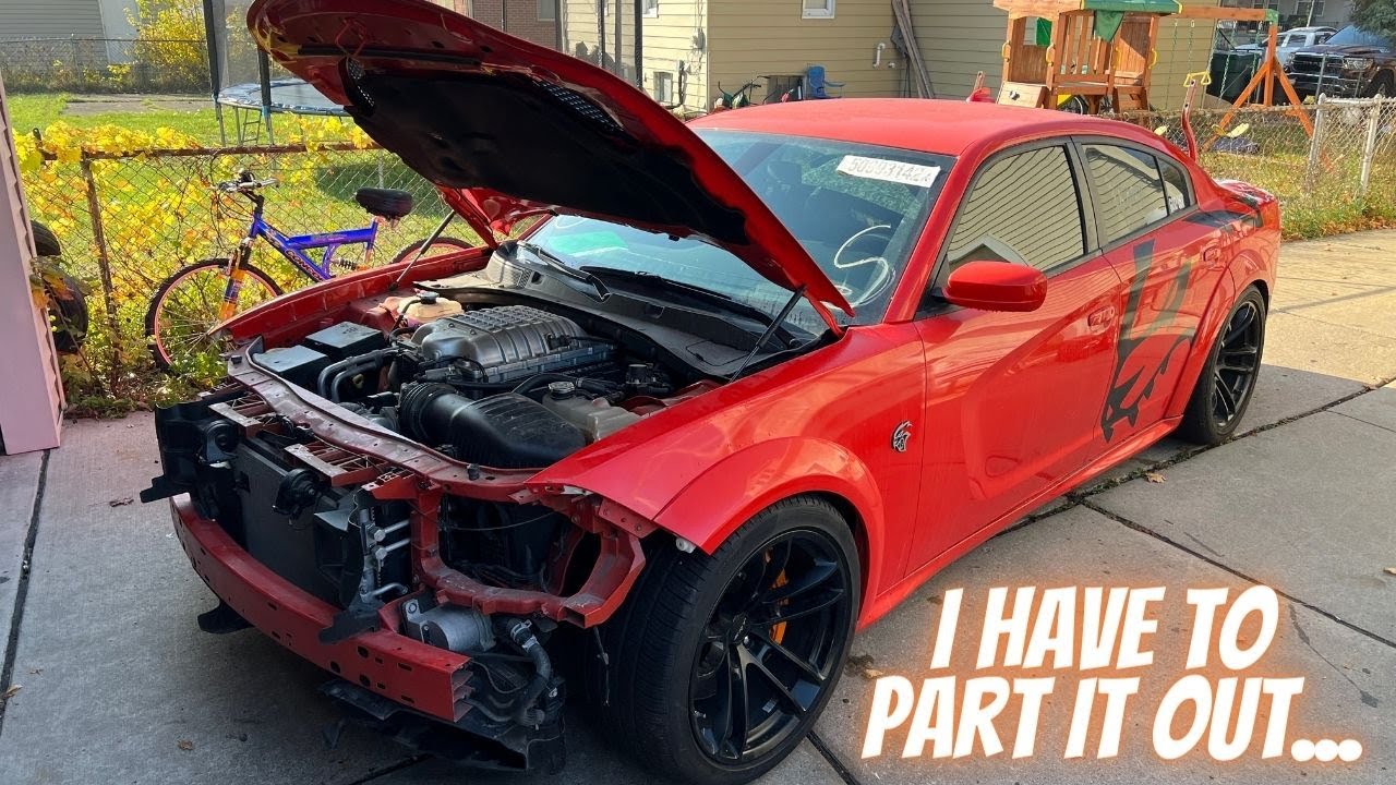 I Bought This Hellcat Widebody From Copart But I Cant Sell It... Parts