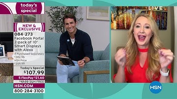 Facebook Portal 2pack 10" Smart Display with Alexa and V...