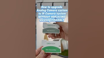 How to upgrade your Analog Camera system to IP Camera system WITHOUT REPLACING existing COAXIAL?