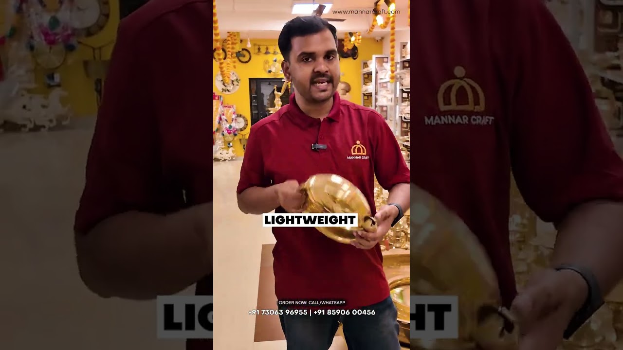 Discover the charm of traditional urulis – perfect for Onam gifting, cooking, and elegant home décor