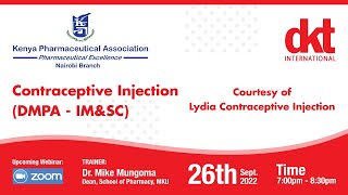Contraceptive Injection (DMPA - IM&SC)