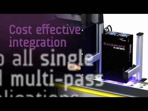 Excelerate UV LED Curing FC Series for UV inkjet Printing.wmv