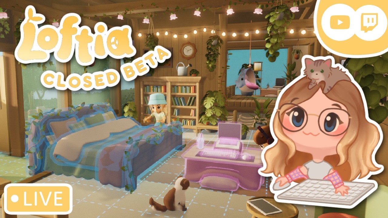first look at loftia [closed beta] day 5 💛 #LoftiaPartner | streamed 5/1/26
