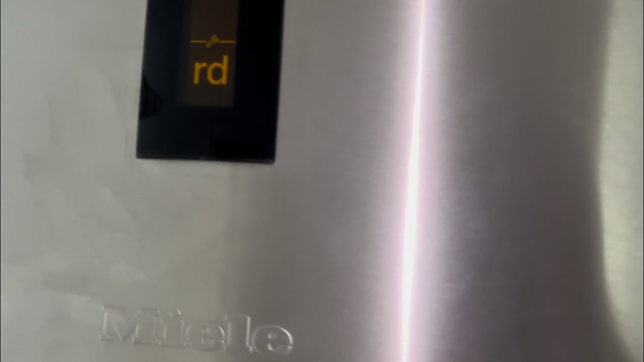 Miele KFN 8998 SE - сервис меню - YouTube