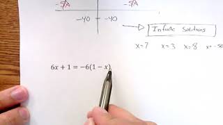 Solving Equations Special Cases