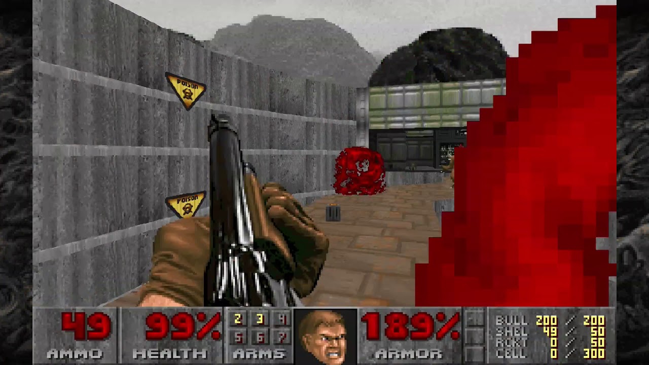 Doom (1993) sur switch gameplay 01 sur switch FR