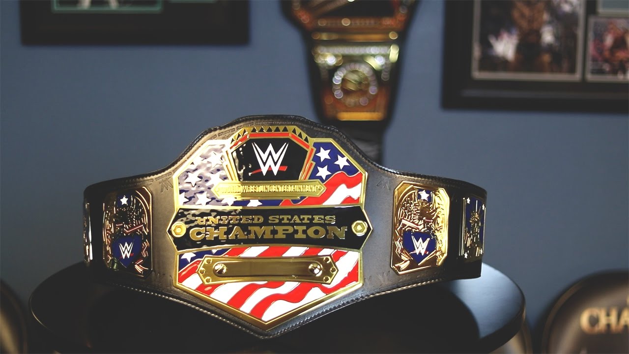 WWE United States Championship Adult Replica Review - YouTube