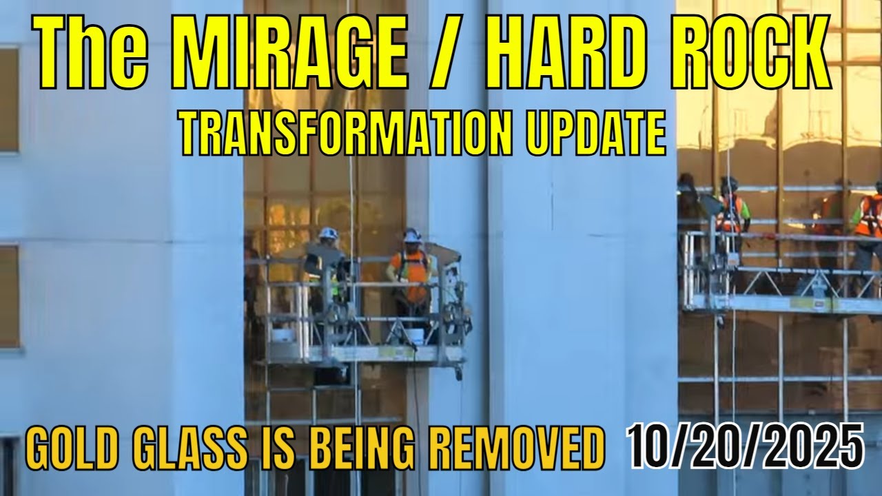Обновление трансформации Mirage в Hard Rock Hotel от 10.20.2025
