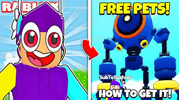 How To Get THE NEW FREE PET In Tapping Simulator... ROBLOX