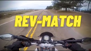 How To REV-MATCH On A Motorcycle