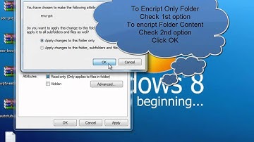 Steps To Easily Encrypt Files and Folders In Windows 7