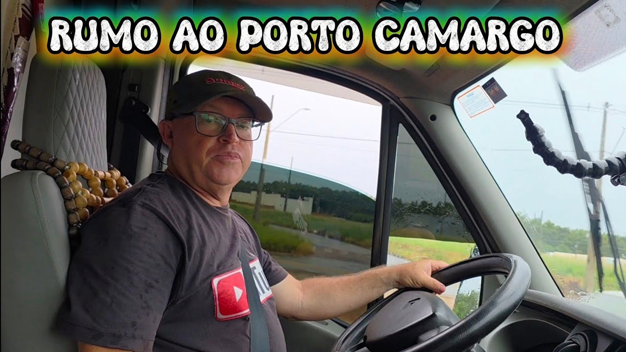 Pegamos A Estrada Em Direção Ao Porto Camargo No Paraná 