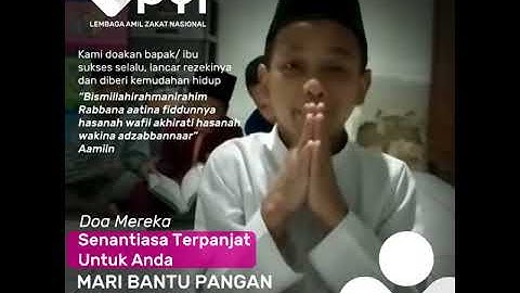 Doa Anak2 Untuk Para Donatur yang dermawan 🤗