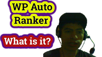 wp auto ranker review and demo   it is a plugin that create unique content to any site for fast rank