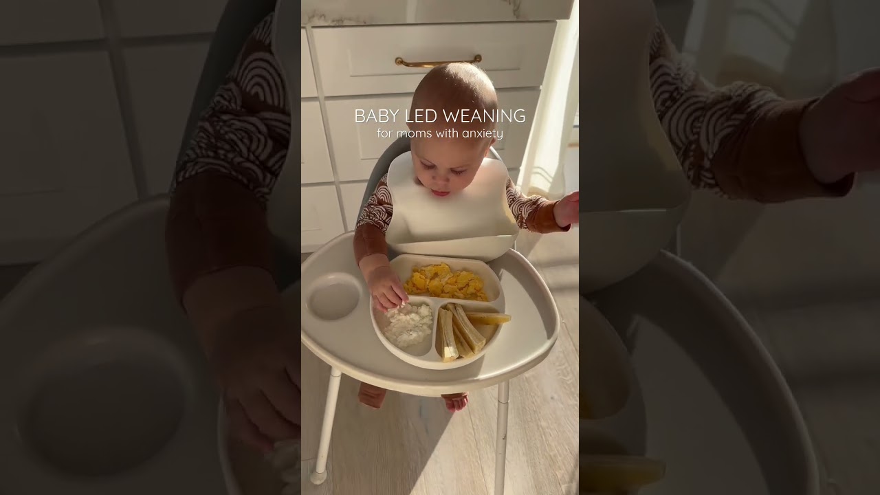 BLW for moms with anxiety | Baby led weaning meal ideas 