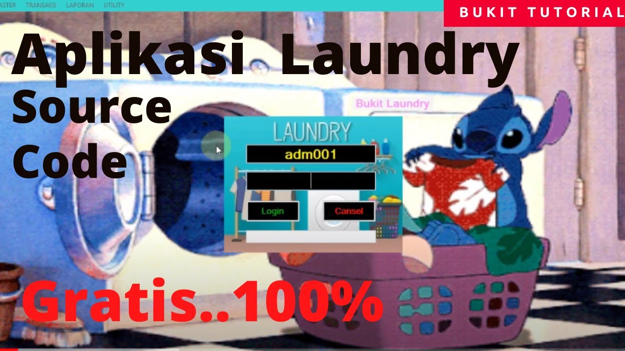 Cara Membuat Aplikasi Laundry di Vb.Net || Gratis Source Code - YouTube