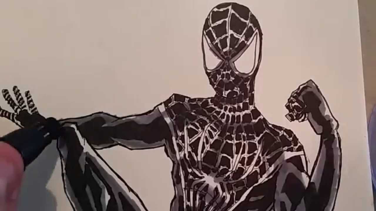 Sketch Series 14 Miles Morales Ultimate Spiderman