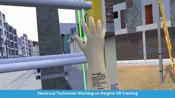 Virtual Reality (VR) Training: Proof of Concept (POC) | Electrical Technician Working on Heights!