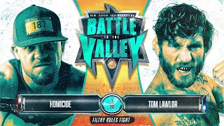 Tom Lawlor vs Homicide: Filthy Rules Fight 2/18 on FITE!