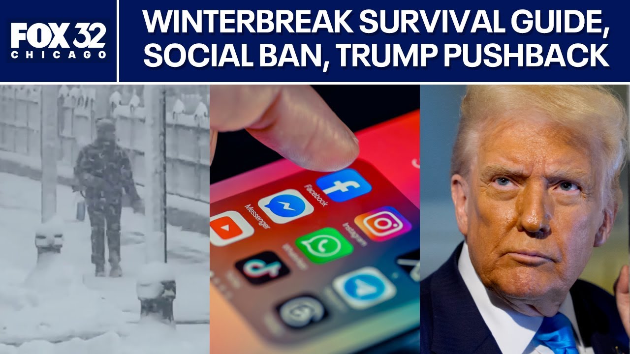 Winter break survival guide, social media ban, Indiana GOP blocks Trump | ChicagoNOW