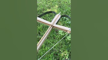 Handmade Crossbow #shorts #crossbow