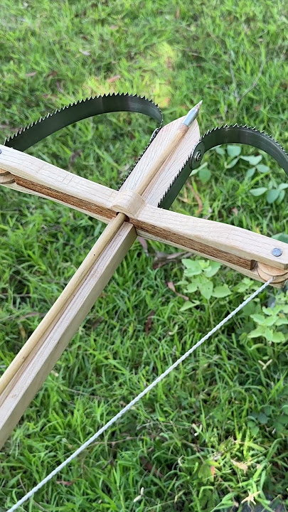 Handmade Crossbow #shorts #crossbow