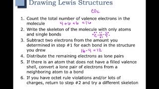 Ch 1 - Part 5 - Lewis Structures