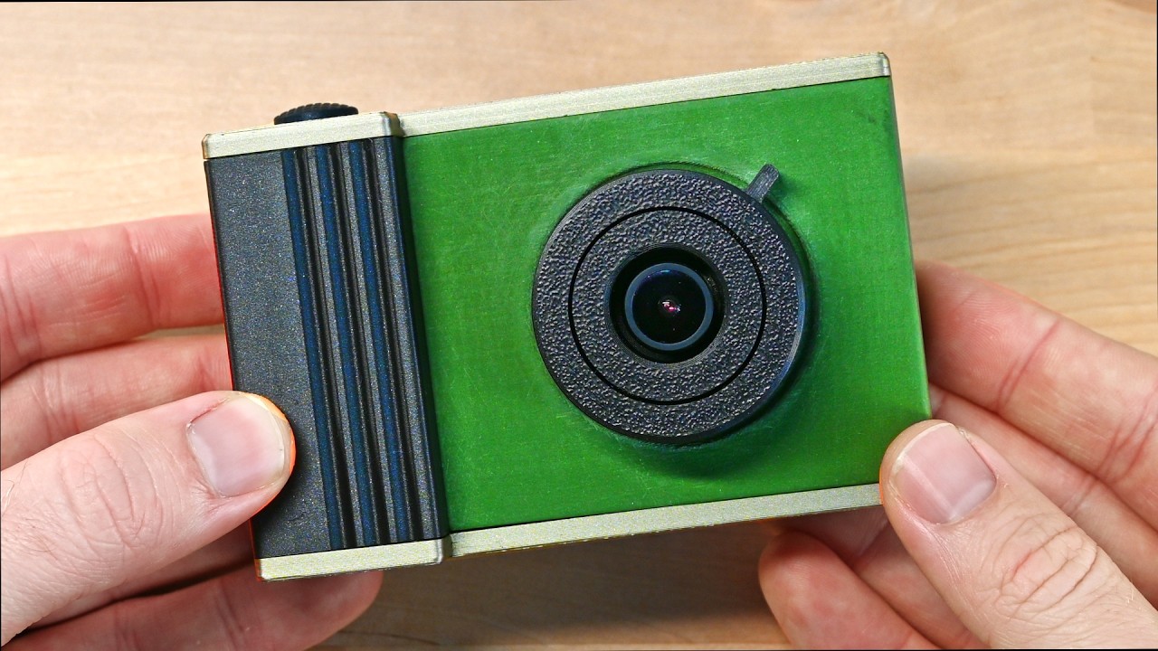 I built a nostalgic digital video camera