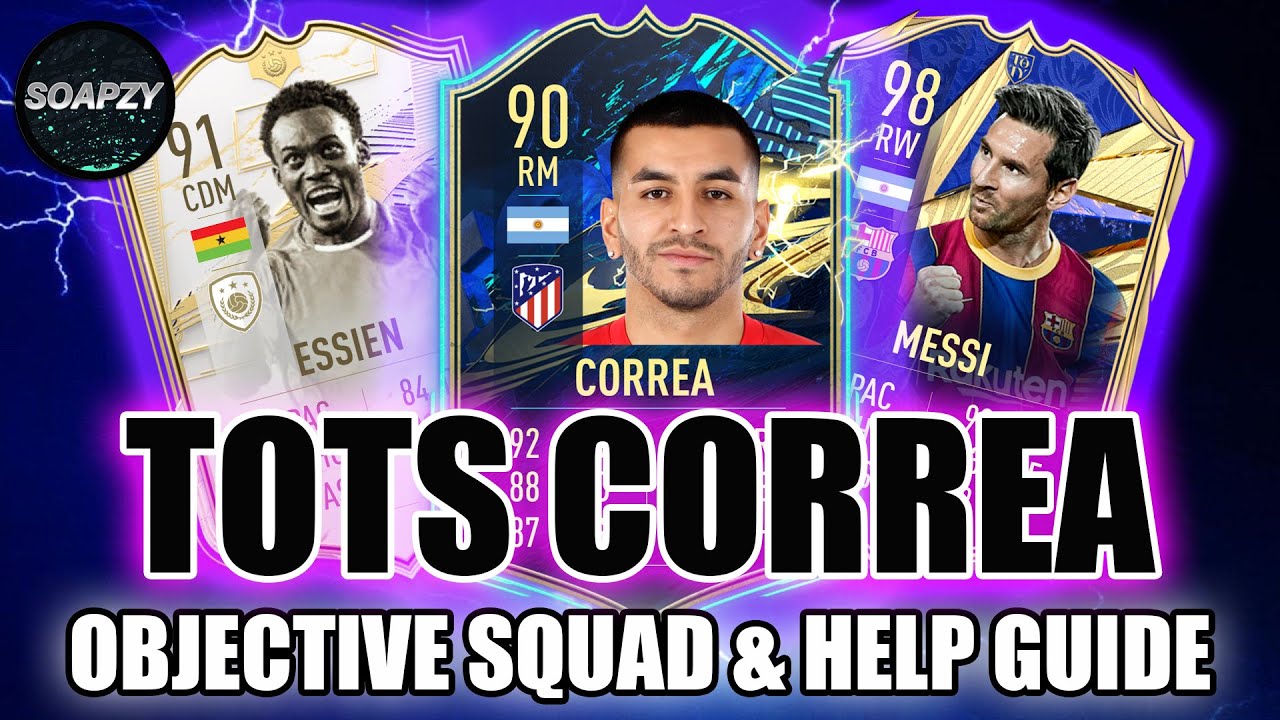 How To Complete Team of the Season Correa Objectives Easy Using This Team Hack FIFA 21 Ultimate team